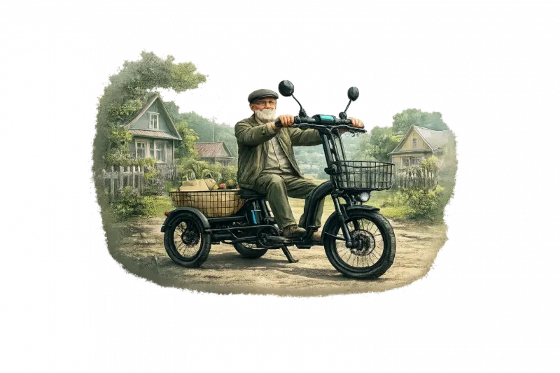 Как выбрать электровелосипед для пожилых людей