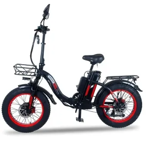 Электровелосипед Minako F11 Dual PRO, Красный - интернет-магазин надежной и качественной электроники UralElectronica г. Екатеринбург