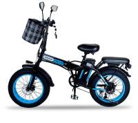 Электровелосипед Minako F10 Lite, Синий - интернет-магазин надежной и качественной электроники UralElectronica г. Екатеринбург