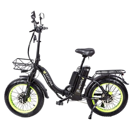 Электровелосипед Syccyba F11 Green - интернет-магазин надежной и качественной электроники UralElectronica г. Екатеринбург