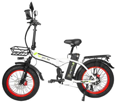 Электровелосипед Syccyba F10 White - интернет-магазин надежной и качественной электроники UralElectronica г. Екатеринбург