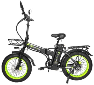 Электровелосипед Syccyba F10 Green - интернет-магазин надежной и качественной электроники UralElectronica г. Екатеринбург