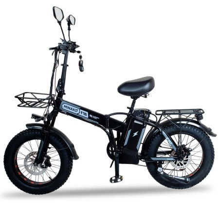 Электровелосипед Minako F10 PRO 20Ah, Черный - интернет-магазин надежной и качественной электроники UralElectronica г. Екатеринбург